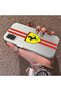 Samsung Galaxy A31 Compatible Silicone Edge Hard Back Anti-Fall Phone Case Ferrari Patterned - 2