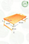 Folding Luxury Bamboo Leg Wooden Design Bed Tray Table - 2