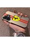 iPhone 17 Compatible Silicone Edge Hard Back Anti-Fall Phone Case Ferrari Patterned - 2