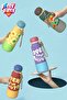 Patterned 550 ml Leak-Proof Stainless Steel Thermos Flask with Straw and Hand Strap, Bpa-Free 550ml - 4