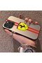 iPhone 16 Pro Compatible Silicone Edge Hard Back Anti-Fall Phone Case with Ferrari Pattern - 2