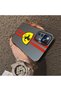 Mi 12t Pro Compatible Silicone Edge Hard Back Anti-Fall Phone Case Ferrari Patterned - 3