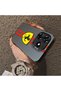 Tecno Spark 10 Pro Compatible Silicone Edge Hard Back Anti-Fall Phone Case Ferrari Patterned - 3