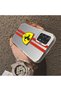 Samsung Galaxy A52S Compatible Silicone Edge Hard Back Anti-Fall Phone Case Ferrari Patterned - 3