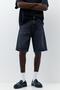 Baggy relaxed fit denim bermuda - 2