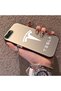 iPhone 7 Plus Compatible Silicone Edge Hard Back Anti-Fall Phone Case Tesla Patterned - 2