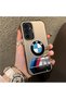 Samsung Galaxy A54 Compatible Silicone Edge Hard Back Anti-Fall Phone Case Bmw Patterned