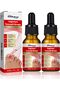 Ingrown Toenail Drops - 2 Pack Fast-Acting Toenail- Relief Liquid with 10 Silicone Toe Caps,.2 pcs
