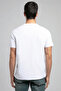 Round Neck White Men's T-Shirt 262 Lcm 242008 Oswald White - 3