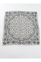 Soft Textured Women's Scarf - White Ethnic - 2