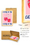 Natural Wood Framed Retro Painting - Cherry on Top Pop Art Pattern |   Huhu2289 - 3