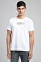 Round Neck White Men's T-Shirt 262 Lcm 242045 Ori White - 2