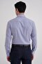 Men's Comfort Fit Rarat Kalıp Navy Blue Shirt Gk 751 - 6