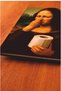 Mona Lisa Mdf Painting Wooden Poster That Covers the Nose to Prevent Odor from the Toilet. - 4