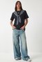 Contrast Scarf Detailed Knitted T-Shirt Lcr0120 Black - 5