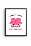 Black Wooden Framed Retro Heart-Themed Painting - Message of Moral Support |   Huhu2737 - Single Table Black Frame - 2