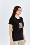 Printed Women's T-Shirt Table Black - 3