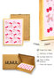 Natural Wood Framed Retro Cherry Pattern Painting - Pastel Tones |   Huhu2697 - 3