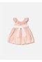 Baby Girl Belted Sleeveless Dress Powder 1903 - 2