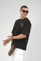 Trend Biz Oversize Embroidered Printed Men's T-Shirt - 5