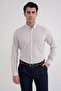 Men's Slim Fit Beige Shirt g 1598