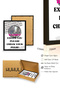 Black Wooden Framed Retro Painting - Disco Pop Art |   Huhu2321 - Single Table Black Frame - 3