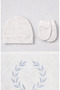 Newborn Hospital Release, Mevlüt Set of 4 Baby Items (Jumpsuit, Hat, Gloves, Blanket) - 3