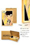 Natural Wood Framed Pop Art Patterned Painting - Retro Sohbet |   Huhu1942 - 3