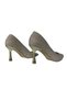 Lady Gold Crystal Stiletto 7 cm Goblet Heeled Wedding Engagement Evening Dress Shoes - 6