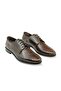 Genuine Snake Skin Lace-Up Men's Shoes Z150 Orj.Pi̇ton Kahve (Original Python Brown) - 2