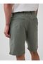 Erkek Haki Essential Khaki Şort - 3