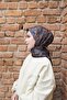 Olive Pattern Voile Soft Scarf - 5