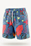 Boys' Sea & Pool Shorts - with Zipper Pockets 4-15 Years 12614B - 2