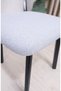 High Quality New Bohemian Patterned Stretchable Jacquard Fabric Apple Model Chair Cover (2 Pieces) - 4
