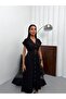 Premium 100% Linen Bat Sleeve Shirt Dress - 4