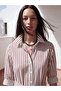 Original Belted Striped Shirt Dress - 2