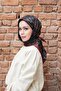 Olive Pattern Voile Soft Scarf - 4
