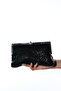 752 Black Glitter Women's Evening Dress Bag - 4