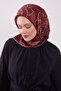 وشاح كريستالي لامع بنمط زهور تجريدي