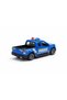 Police Pickup Truck Die-Cast Toy Car with Light Bar, Detailed Design and Smooth Rolling Wheels - 2