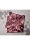 Rose Garden Pattern Sparkling Crystal Scarf - 2