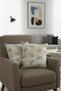 Chevron Bohemian Decorative Punch Pillow Cushion Cover 2 Pieces |   45X45 Modern Floral Beige - 3