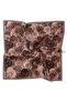 Rose Garden Pattern Sparkling Crystal Scarf