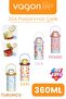 360 ml Children's Thermos Single Lid Dual Use Stainless Steel Thermos with Straw and Comfortable Drinking Handle 1104-3 - 5