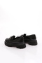 2411533Y Women's Leather Loafer Shoes - 3