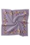 Sparkling Crystal Scarf with a Hollow Center and Floral Rose Edge - 2