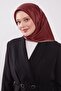 Striped Pattern Sparkling Crystal Scarf - 2