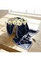 Striped Pattern Sparkling Crystal Scarf - 6