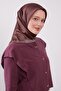 Striped Pattern Sparkling Crystal Scarf - 2