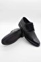 Men's Black 100% Leather Analin Laced Classic Shoes 1033245176_002 - 3